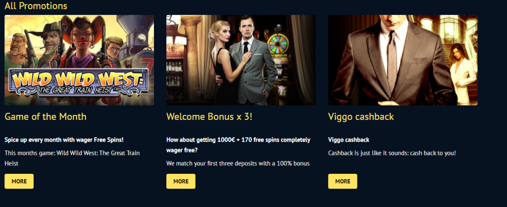 Viggoslots Casino | Avis + bonus de 1000 € + 200 free spins